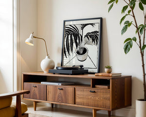 Corner Palm Plakat - 21 x 29.7 cm - Nellastore