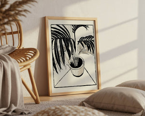 Corner Palm Plakat - 21 x 29.7 cm - Nellastore