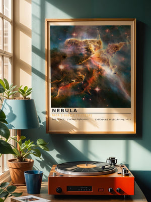 Cosmic Nebula Plakat - 21 x 29.7 cm (A4) - Nellastore