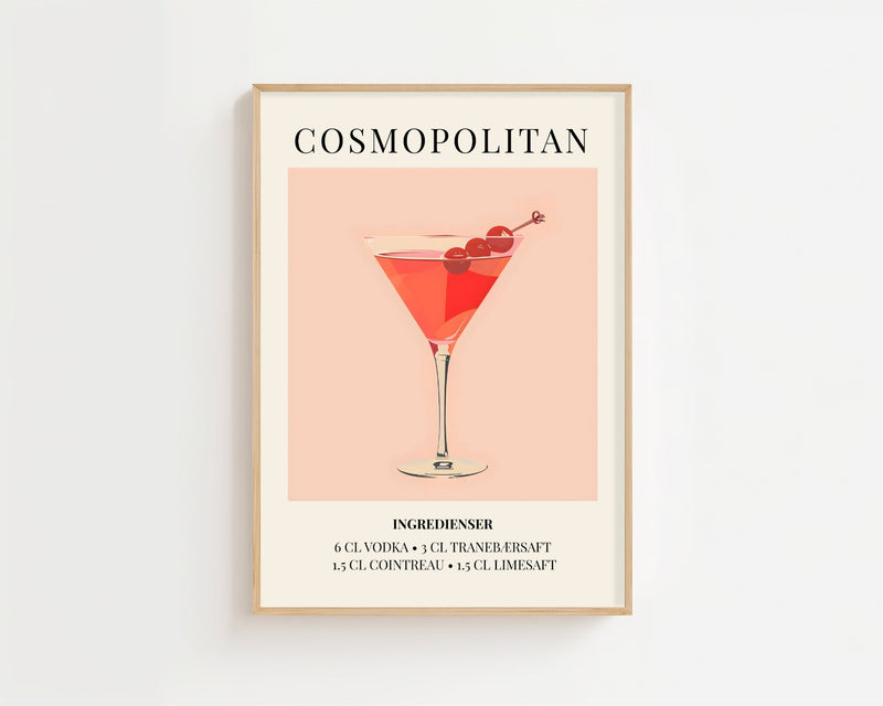 Cosmopolitan Plakat - 21 x 29.7 cm (A4) - Nellastore