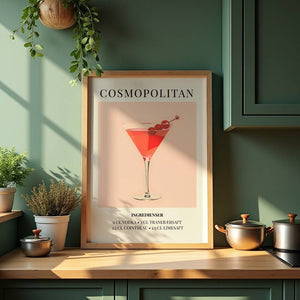 Cosmopolitan Plakat - 21 x 29.7 cm (A4) - Nellastore