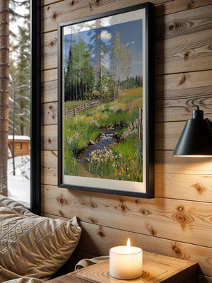 Country Path Plakat - 21 x 29.7 cm (A4) - Nellastore
