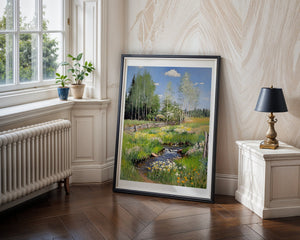 Country Path Plakat - 21 x 29.7 cm (A4) - Nellastore