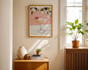Coupe With Cherries Plakat - 21 x 29.7 cm (A4) - Nellastore