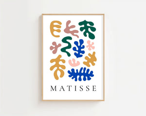 Cutout Harmony Matisse Plakat - 21 x 29.7 cm - Nellastore