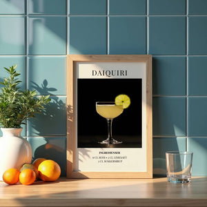 Daiquiri Plakat - 21 x 29.7 cm (A4) - Nellastore