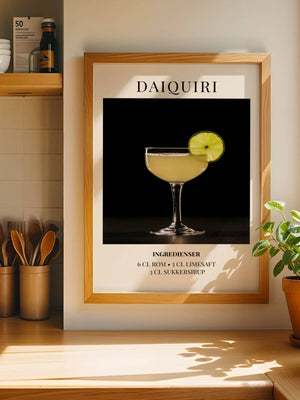Daiquiri Plakat - 21 x 29.7 cm (A4) - Nellastore