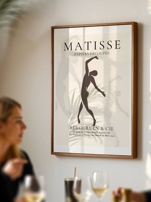 Dancing Figure Plakat - 21 x 29.7 cm (A4) - Nellastore