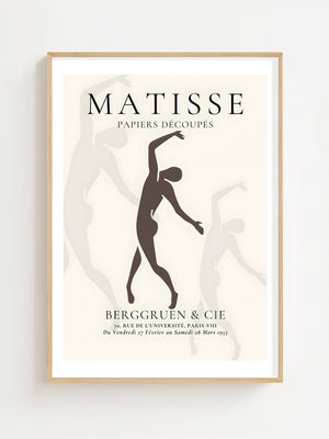 Dancing Figure Plakat - 21 x 29.7 cm (A4) - Nellastore