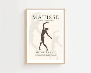 Dancing Figure Plakat - 21 x 29.7 cm (A4) - Nellastore