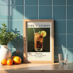 Dark N' Stormy Plakat - 21 x 29.7 cm (A4) - Nellastore