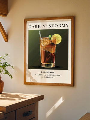 Dark N' Stormy Plakat - 21 x 29.7 cm (A4) - Nellastore