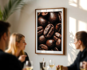 Dark Roast Close - Up Plakat - 21 x 29.7 cm (A4) - Nellastore