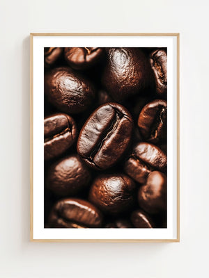 Dark Roast Close - Up Plakat - 21 x 29.7 cm (A4) - Nellastore