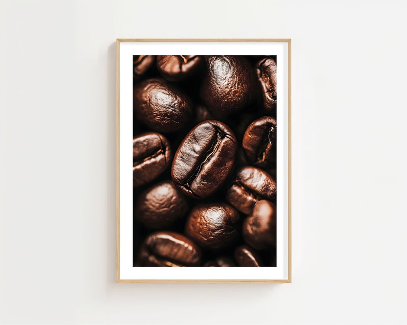 Dark Roast Close - Up Plakat - 21 x 29.7 cm (A4) - Nellastore
