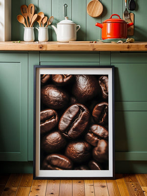 Dark Roast Close - Up Plakat - 21 x 29.7 cm (A4) - Nellastore