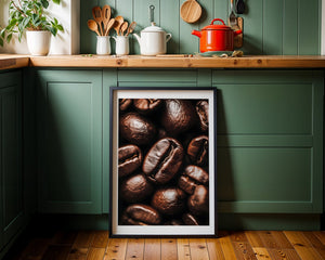 Dark Roast Close - Up Plakat - 21 x 29.7 cm (A4) - Nellastore