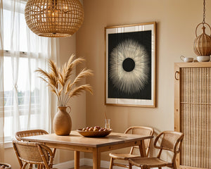 Dark Solar Burst Plakat - 21 x 29.7 cm (A4) - Nellastore