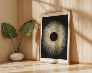 Dark Solar Burst Plakat - 21 x 29.7 cm (A4) - Nellastore