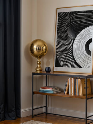 Dark Spiral Lines Plakat - 21 x 29.7 cm (A4) - Nellastore