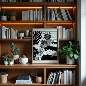 Desert Garden Contrast Plakat - 21 x 29.7 cm - Nellastore