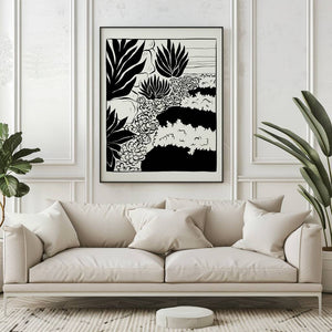 Desert Garden Contrast Plakat - 21 x 29.7 cm - Nellastore