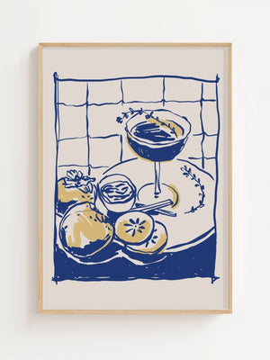 Dim Sum Evening Plakat - 21 x 29.7 cm - Nellastore
