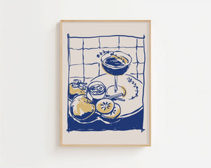Dim Sum Evening Plakat - 21 x 29.7 cm - Nellastore