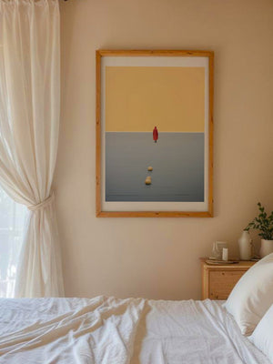 Distant Figure Plakat - 21 x 29.7 cm (A4) - Nellastore