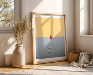 Distant Figure Plakat - 21 x 29.7 cm (A4) - Nellastore