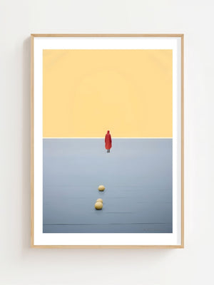 Distant Figure Plakat - 21 x 29.7 cm (A4) - Nellastore