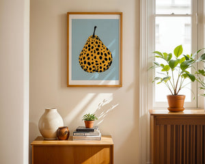 Dotted Pear Plakat - 21 x 29.7 cm (A4) - Nellastore
