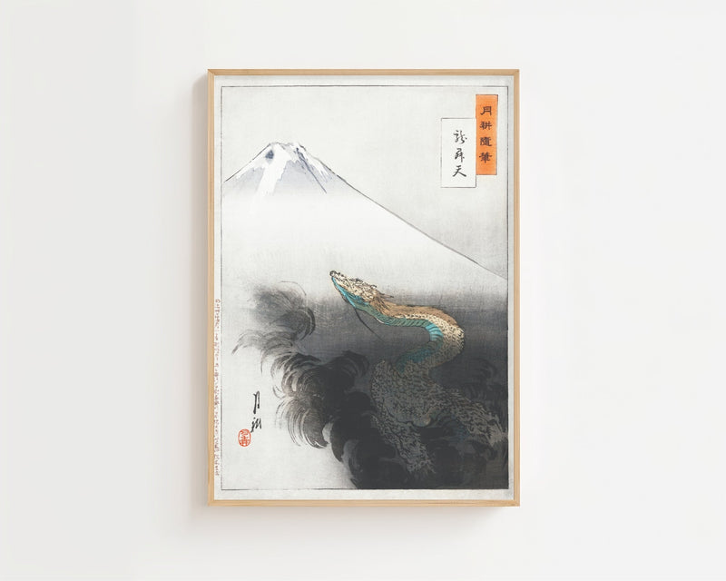 Dragon Plakat - 21 x 29.7 cm (A4) - Nellastore
