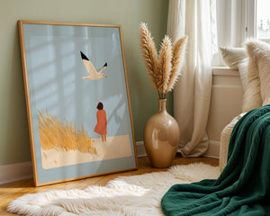 Dunes & Freedom Plakat - 21 x 29.7 cm - Nellastore