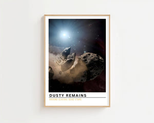 Dusty Remains Plakat - 21 x 29.7 cm (A4) - Nellastore
