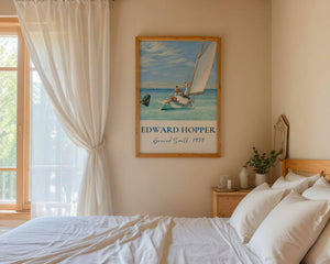 Edward Hopper - Ground Swell Plakat - 21 x 29.7 cm (A4) - Nellastore