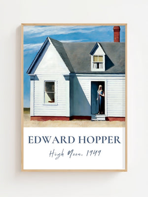 Edward Hopper - High Noon Plakat - 21 x 29.7 cm (A4) - Nellastore
