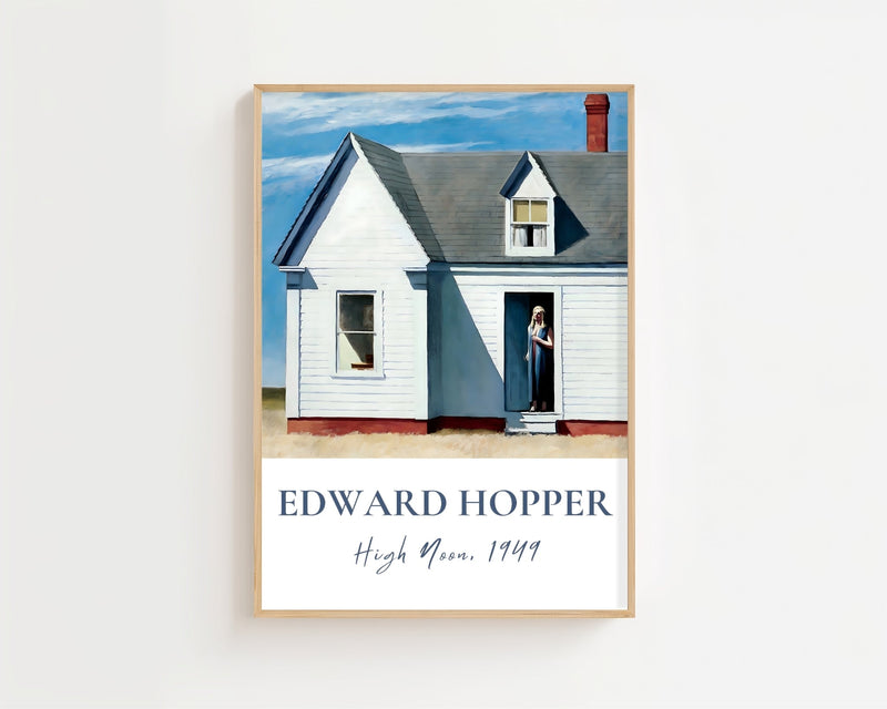 Edward Hopper - High Noon Plakat - 21 x 29.7 cm (A4) - Nellastore