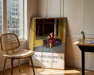 Edward Hopper - Hotel Window Plakat - 21 x 29.7 cm (A4) - Nellastore