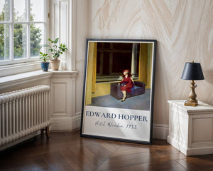 Edward Hopper - Hotel Window Plakat - 21 x 29.7 cm (A4) - Nellastore