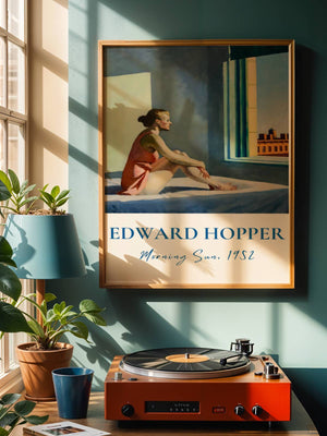 Edward Hopper - Morning Sun Plakat - 21 x 29.7 cm (A4) - Nellastore