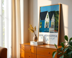 Edward Hopper - Seven Story Sunlight Plakat - 21 x 29.7 cm (A4) - Nellastore