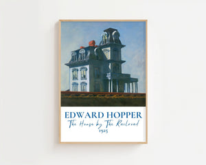 Edward Hopper - The House By The Railroad Plakat - 21 x 29.7 cm (A4) - Nellastore