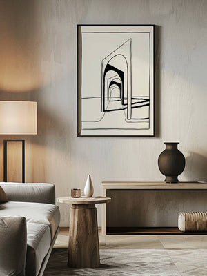 Endless Archway Plakat - 21 x 29.7 cm - Nellastore