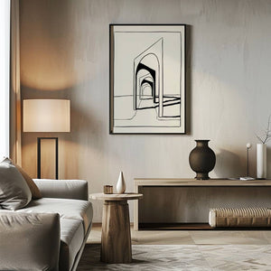 Endless Archway Plakat - 21 x 29.7 cm - Nellastore