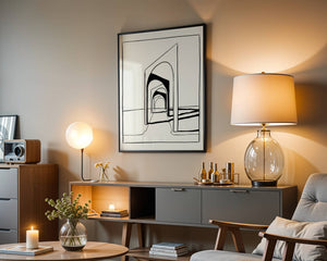 Endless Archway Plakat - 21 x 29.7 cm - Nellastore