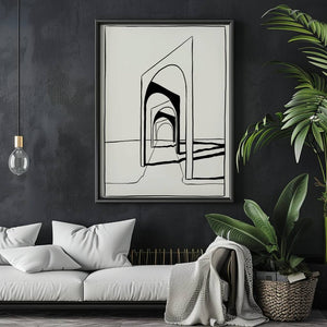 Endless Archway Plakat - 21 x 29.7 cm - Nellastore