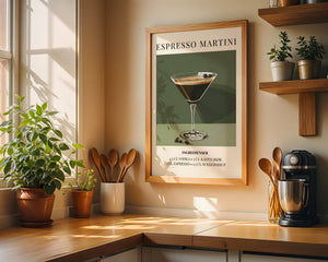 Espresso Martini Plakat - 21 x 29.7 cm (A4) - Nellastore