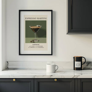 Espresso Martini Plakat - 21 x 29.7 cm (A4) - Nellastore