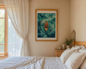 Eye Of The Swirl Plakat - 21 x 29.7 cm (A4) - Nellastore